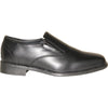 VANGELO Boy TUX-4KID Dress Shoe Formal Tuxedo for Prom, Wedding and School Uniform Black