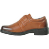BRAVO Boy Dress Shoe WILLIAM-2KID Oxford Shoe School Uniform Brown