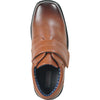 BRAVO Boy Dress Shoe WILLIAM-2KID Oxford Shoe School Uniform Brown
