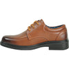 BRAVO Boy Dress Shoe WILLIAM-3KID Loafer Shoe School Uniform Brown