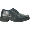 BRAVO Boy Dress Shoe WILLIAM-4KID Loafer Shoe School Uniform Black