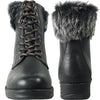 KOZI Canada Waterproof Women Boot WILLOW Ankle Winter Fur Casual Boot Black