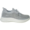 VANGELO Women Casual Shoe YQ3260 Comfort Shoe Silver